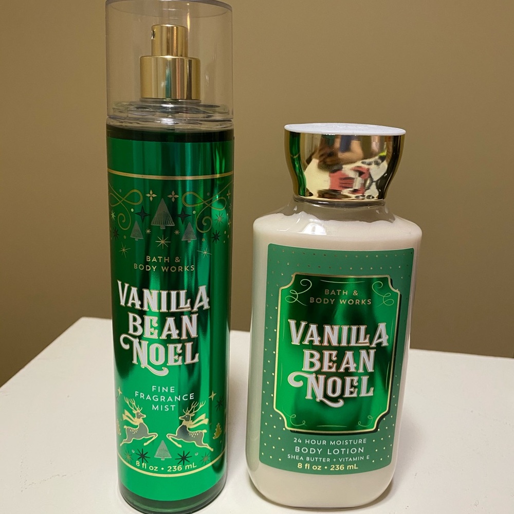 Vanilla Bean Noel mist & lotion